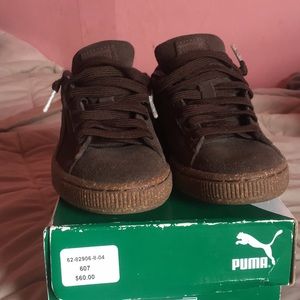 puma suede brown sneaker